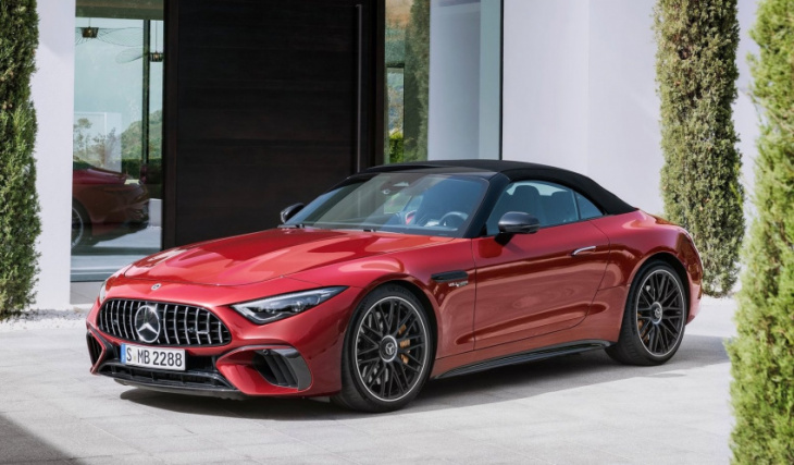all-new 2022 mercedes-amg sl 55 & 63 unveiled, hybrid coming