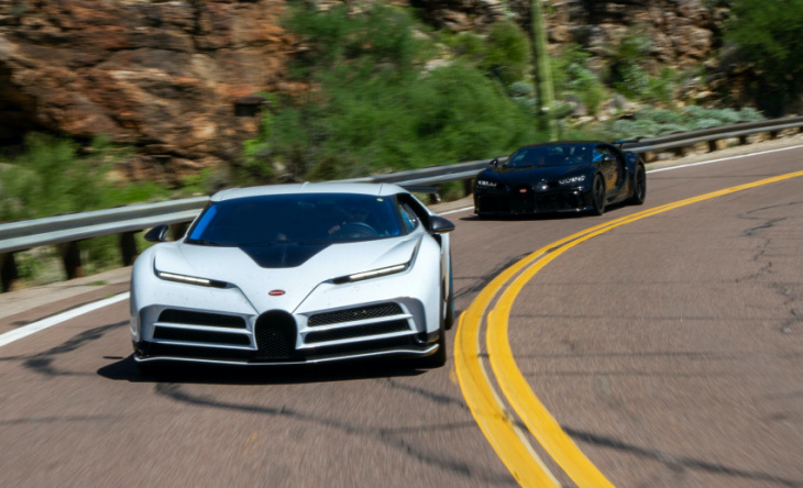 bugatti centodieci completes extreme hot weather testing in usa