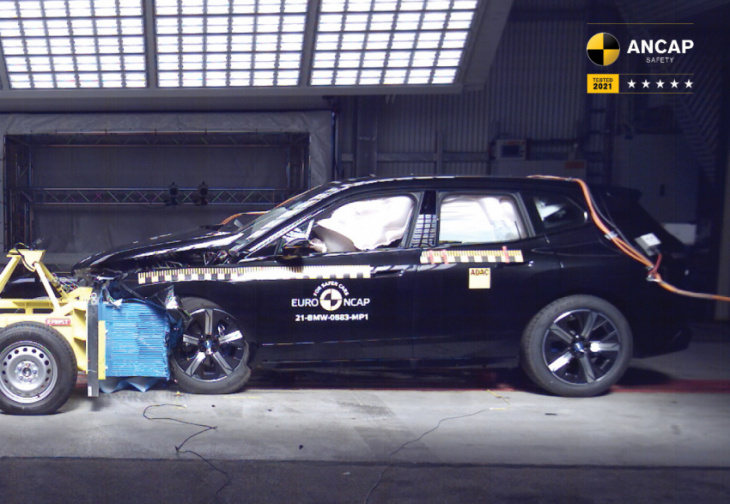 bmw ix and genesis gv70 receive 5-star ancap safety rating (video)