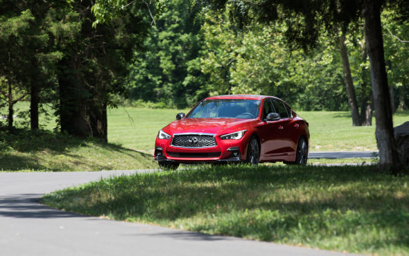 android, first drive: refreshed 2018 infiniti q50 sport sedan