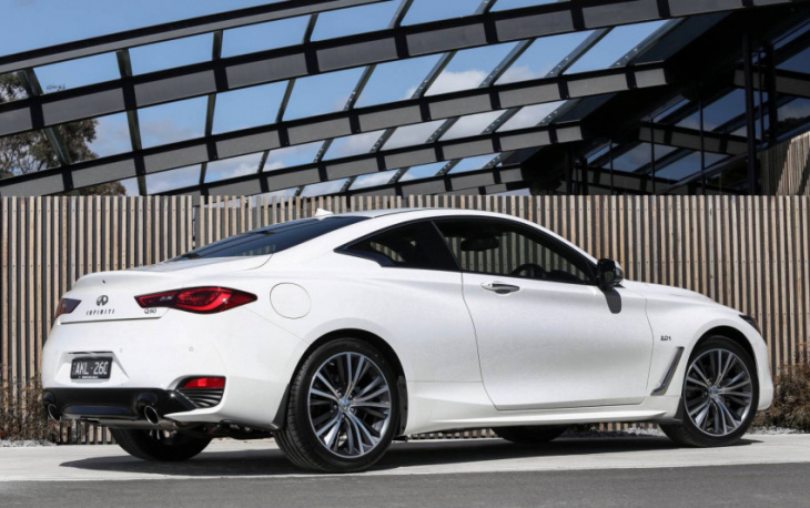 infiniti q60 now on sale in australia from $62,900