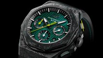 aston martin f1 edition watch by girard-perregaux has carbon from f1 cars