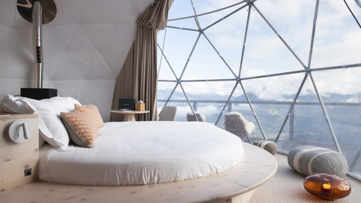 audemars piguet’s timeless suite eco-pod is how the rich do glamping