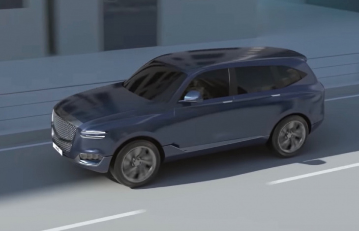 genesis gv80 spotted, company’s first suv (video)