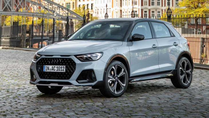 2023 audi a1 allstreet replaces a1 citycarver as jacked-up supermini