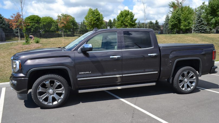 gmc sierra denali proves a big truck can provide comfort and a safe drive