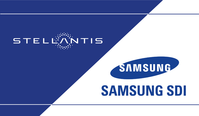 stellantis and samsung sdi to form joint venture for lithium-ion battery production in north america