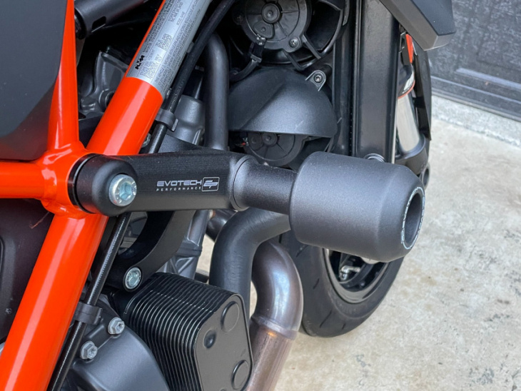 impeccable 4,300-mile 2014 ktm 1290 super duke r is the very definition of epic
