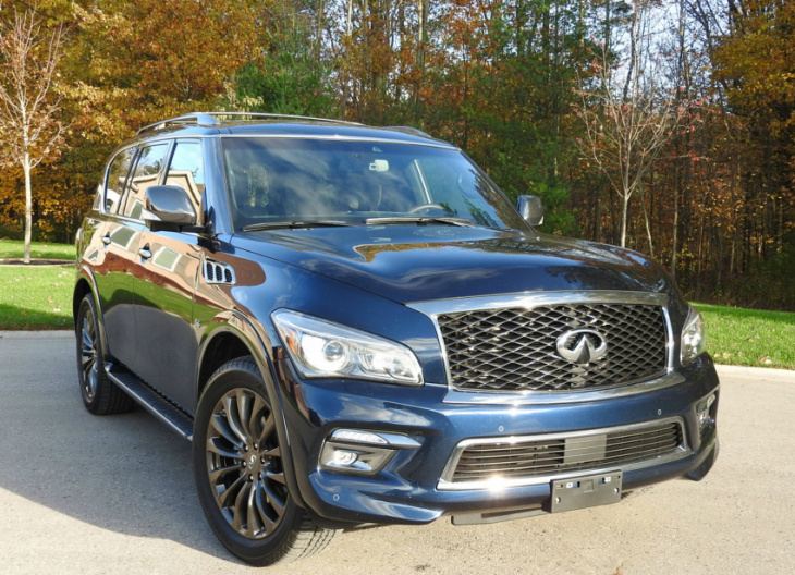 infiniti luxury and utility in an old-school suv – wheels.ca