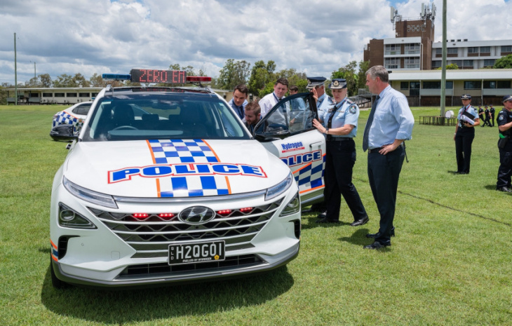 queensland police add hydrogen hyundai nexo to fleet