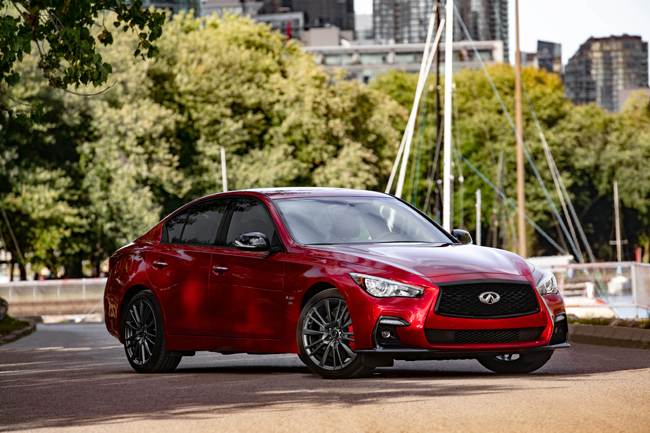 2022 infiniti q50 to come with standard apple carplay, intouch services telemetics
