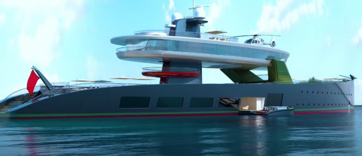 alice is a dream, climate-neutral superyacht for a millionaire with excellent taste