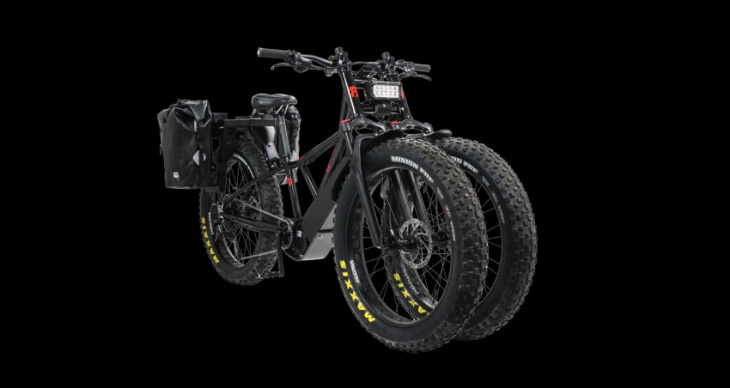rungu dualie double-wheel design e-bike can replace your quad when you go hunting