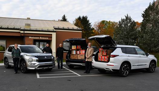 mitsubishi motors marks world food day with $150,000 in support