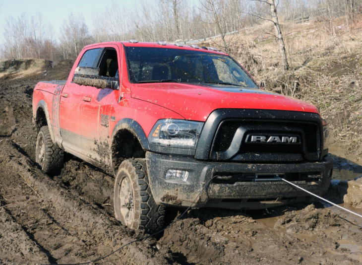 down and dirty in the ram power wagon – wheels.ca