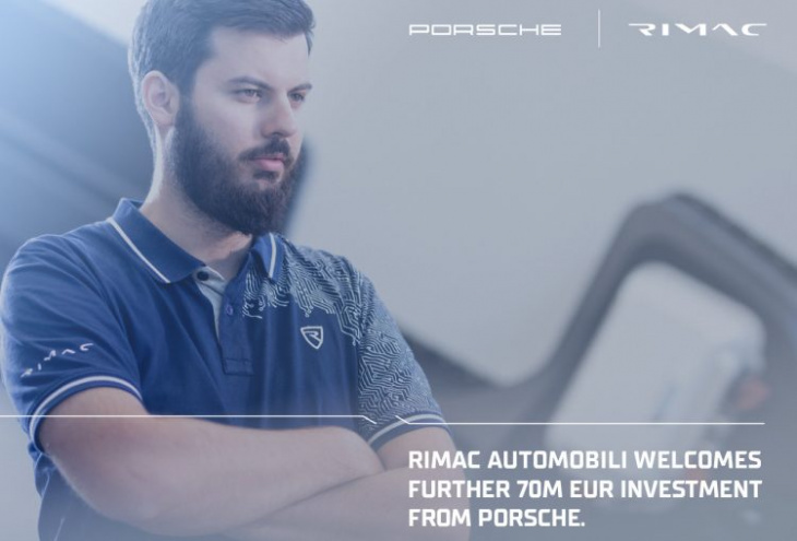 porsche invests €70m in rimac, increases stake to 24%