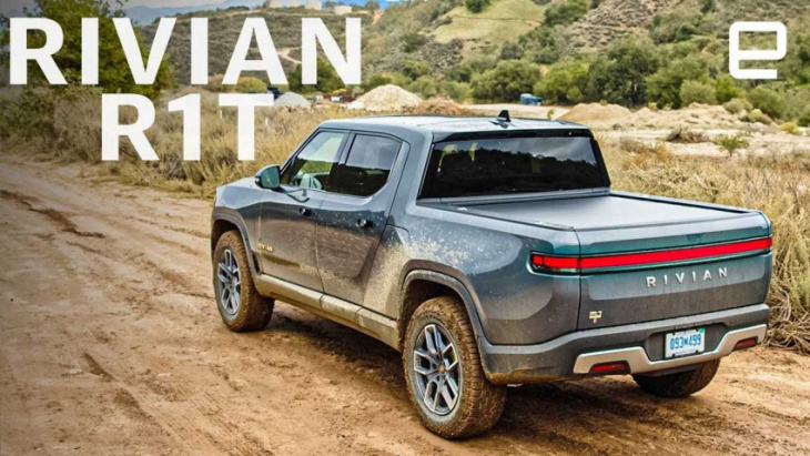 amazon, android, 2022 rivian r1t review: a fantastic all-rounder pickup truck