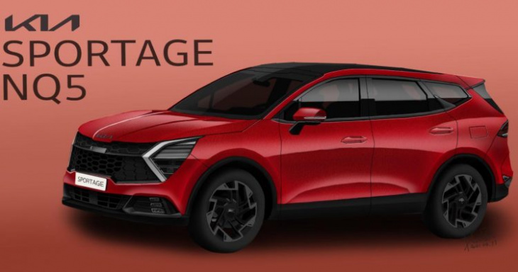 is this what the 2022 kia sportage ‘nq5’ will look like?
