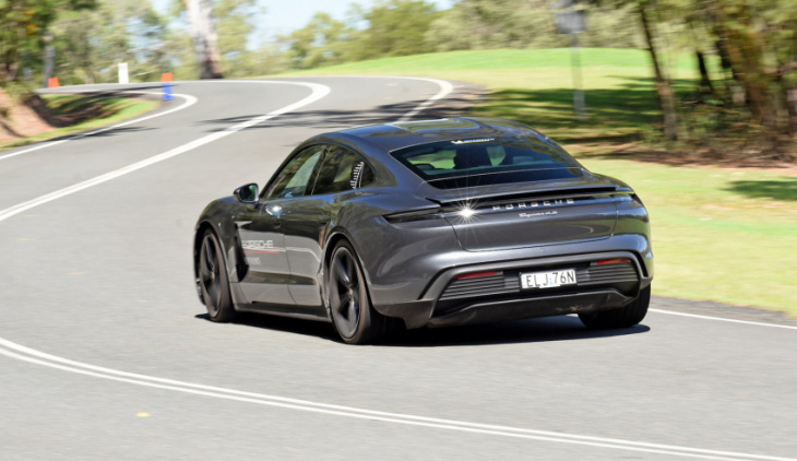 porsche taycan added to track experience events in australia