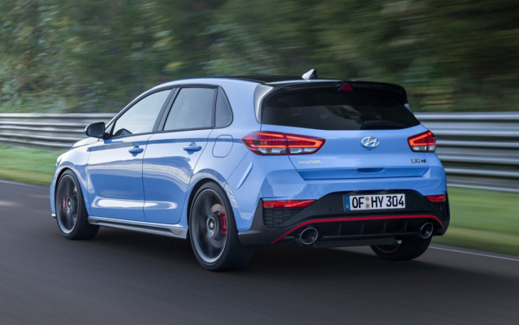 2021 hyundai i30 n on sale in australia from $44,500, adds 8spd dct auto