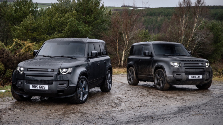 2022 land rover defender p525 supercharged v8 announced