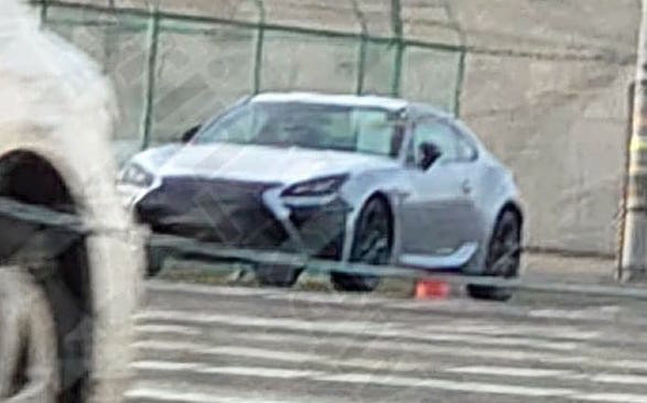 lexus ‘uc’ sports coupe spotted, based on toyota gr 86