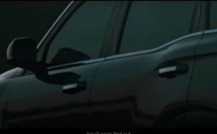 new mahindra scorpio partially teased in latest video