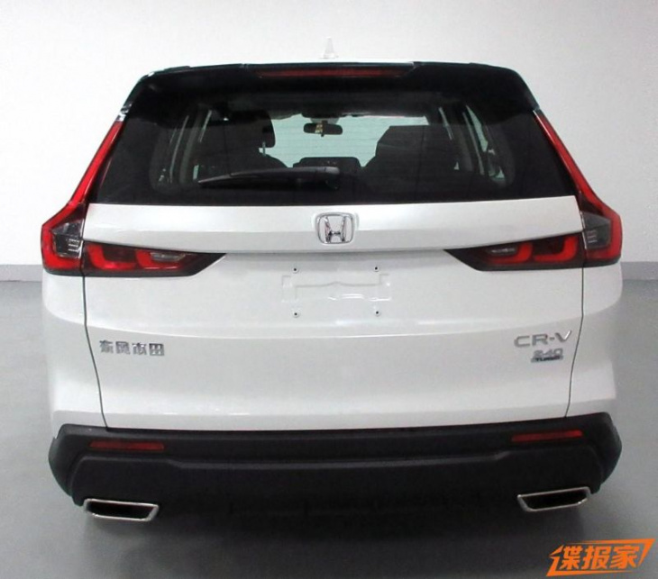 leaked! all-new 6th-generation 2023 honda cr-v seen in china for the first time