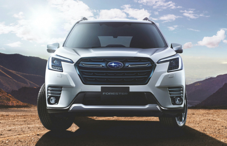 2022 subaru forester update on sale in australia from $35,990