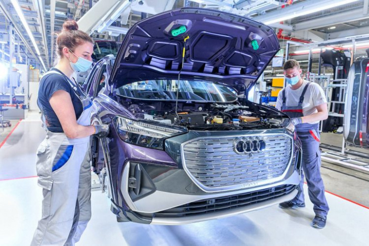 audi confirms electric vehicles only from 2026, ices gone by 2033