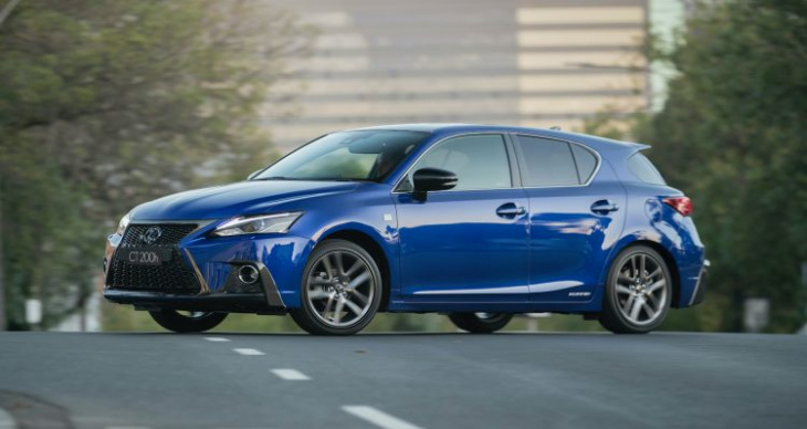 lexus is, rc, ct being discontinued in australia due to adr requirements