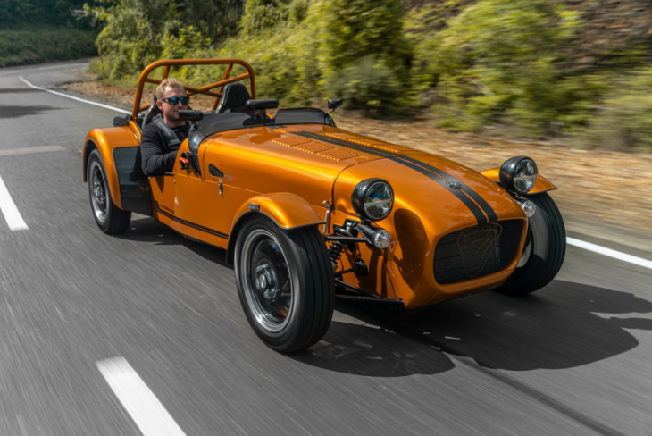 2021 caterham seven 170 debuts as lightest-weight model ever