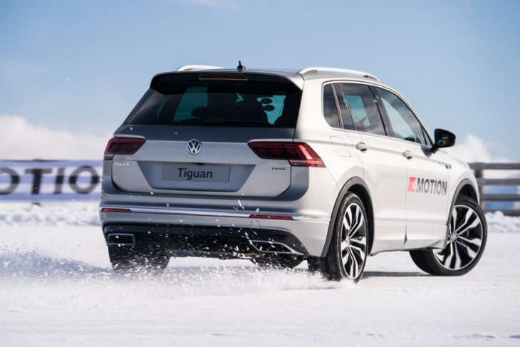 tested on ice: volkswagen 4motion