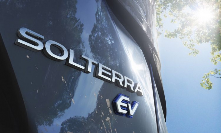 subaru solterra confirmed as electric suv, co-developed with toyota