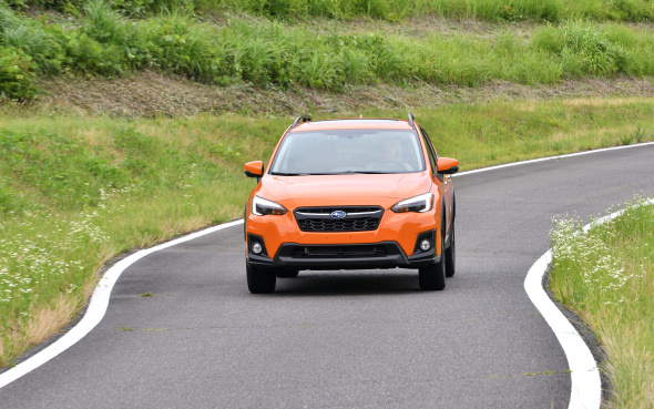 android, we preview the 2018 subaru crosstrek on its home turf