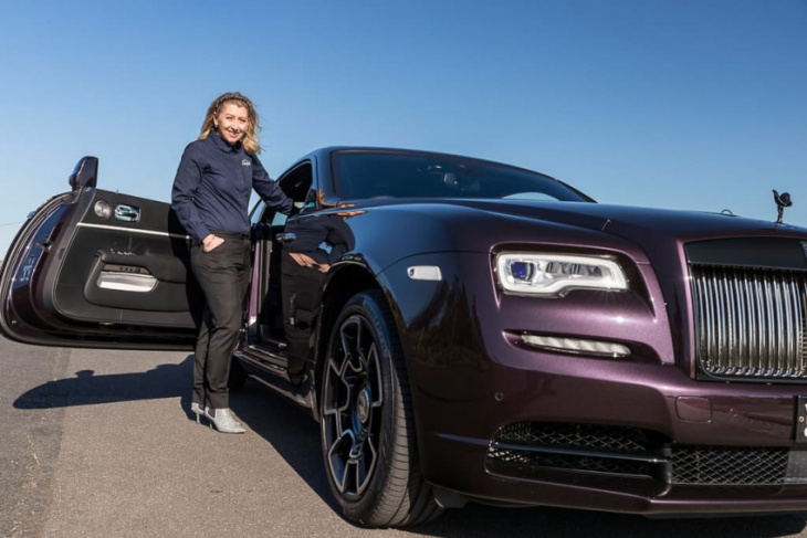 children and the rolls-royce wraith black badge don’t mix