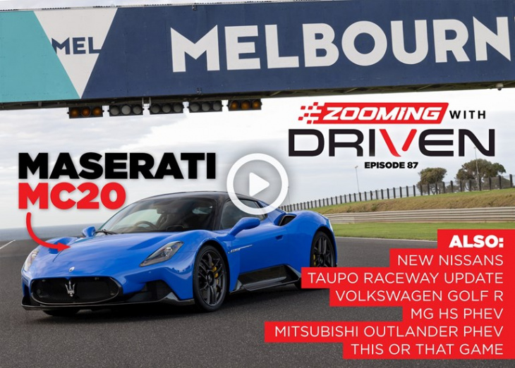 watch: driving the maserati mc20 on track! zooming with driven ep87