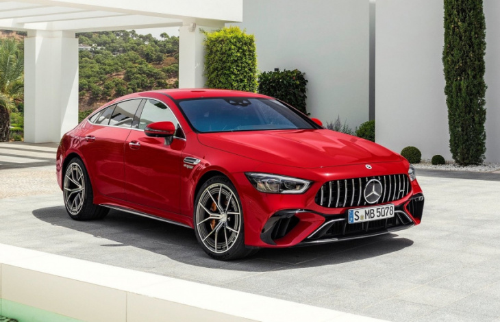 mercedes-amg reveals first hybrid model; 620kw gt 63 s e performance