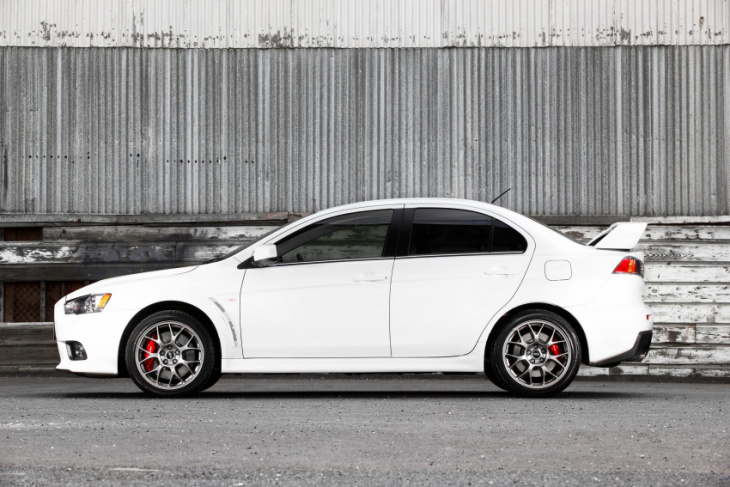 why the mitsubishi lancer evo x is the evolution to buy