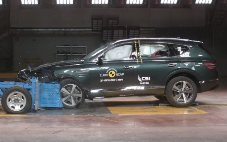 genesis g80 and gv80 score 5-star ancap safety rating