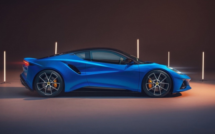 lotus unveils all-new mid-engine sports car; the emira