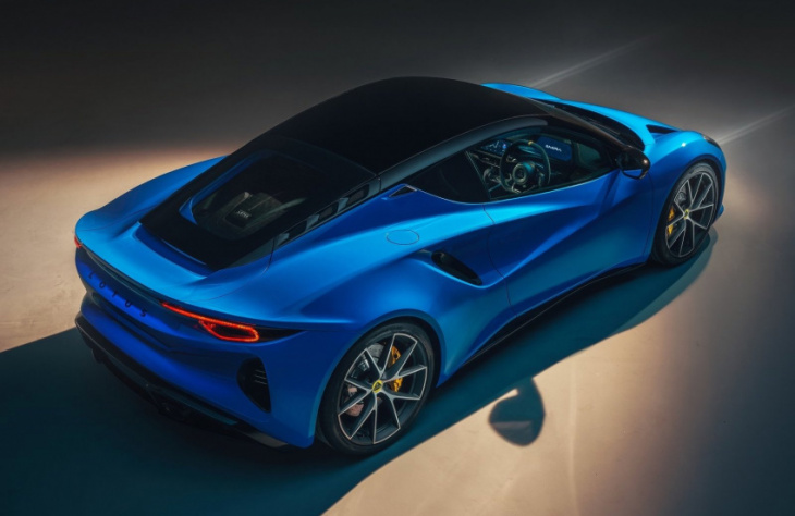 lotus unveils all-new mid-engine sports car; the emira