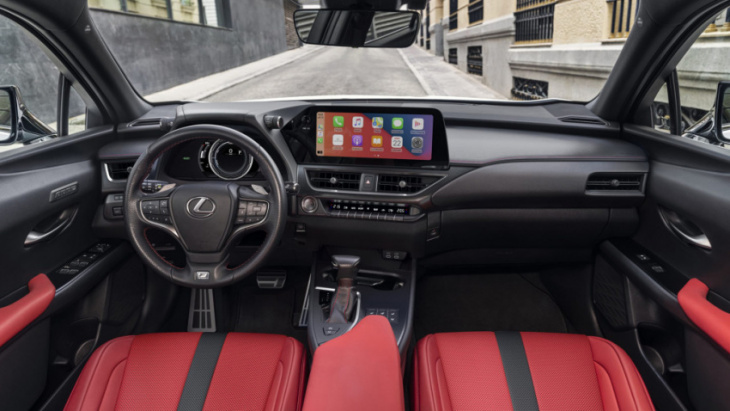 android, preview: 2023 lexus ux gains improved infotainment, standard hybrid powertrain
