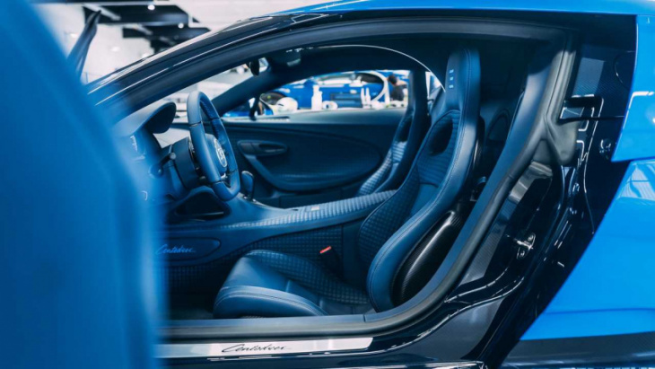 check out bugatti centodieci interior, it takes 16 weeks to assemble