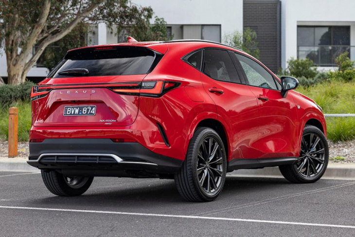 android, lexus nx 450h+ f sport 2022 review