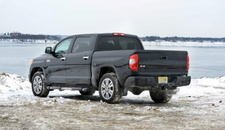 the toyota tundra is one used truck you can buy with high miles