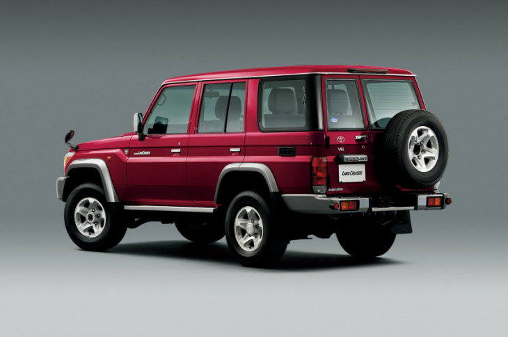 the forbidden toyota land cruiser 70 is sold out with a two year waitlist