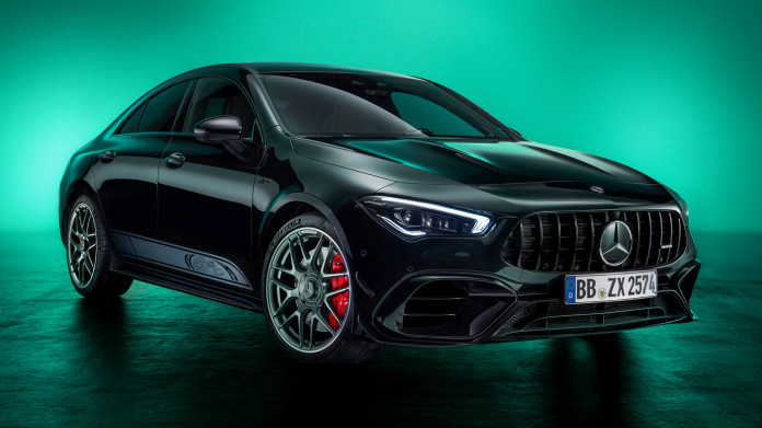 mercedes-amg continues 55-year celebration with more special edition models for a 45, cla 45