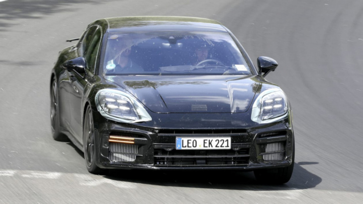 new 2024 porsche panamera spotted testing