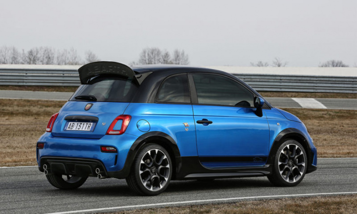 rally inspired abarth 695 pays tribute to fiat 131 rally